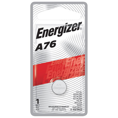 Image of Energizer A76 Alkaline Coin Cell Battery