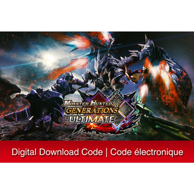 Monster Hunter Generations Ultimate (Switch) - Digital Download Best Thing EVER!!!