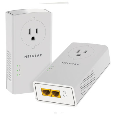 Image of NETGEAR Powerline 2000Mps Adapter Set (PLP2000-100PAS)