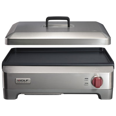 Image of Wolf Gourmet Precision Griddle - Stainless Steel