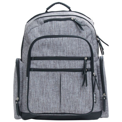 Image of Baby Boom Places and Spaces Backpack Diaper Bag - Grey