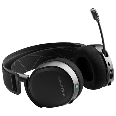 Steelseries Arctis 7 Wireless Gaming Headset With Microphone Black Best Buy Canada