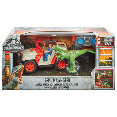 jurassic world remote control car