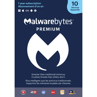 Image of Malwarebytes (PC/Mac) - 10 Devices - 1 Year