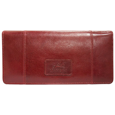 Portefeuille Rfid À Trois Volets En Cuir Casablanca De Mancini - Rouge (8700296)