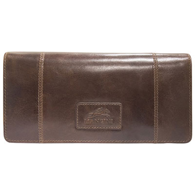 Mancini Casablanca RFID Leather Tri-fold Wallet - Brown (8700296)