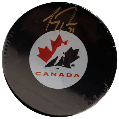 Image of Frameworth Team Canada: Hockey Puck Signed By Carey Price