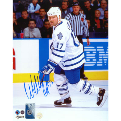 Image of Frameworth Toronto Maple Leafs: Wendel Clark Signed Photograph (8x10)