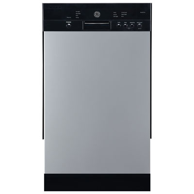 Image of GE 18   52dB Built-In Dishwasher with Stainless Steel Tub (GBF180SSMSS) - Stainless Steel