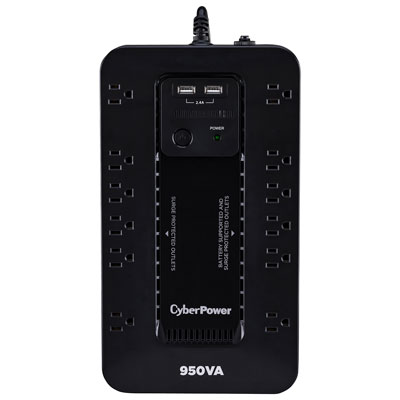 CyberPower 950VA UPS Battery Backup (SX950U-FC) - Black It handles the protection of my computer equipment quite well