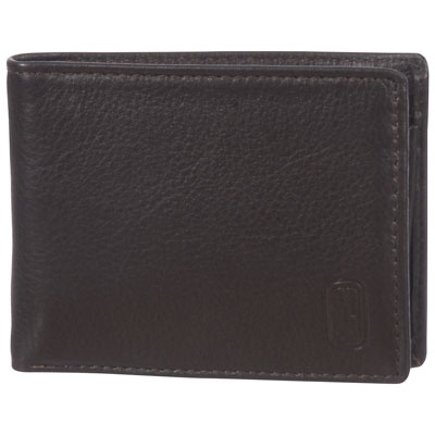 Image of Club Rochelier Winston Leather Bi-fold Wallet - Brown (CRP352)