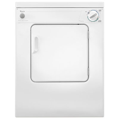 Sécheuse Électrique De 3,4 Pi³ Whirlpool (Ldr3822Pq) - Blanc - Boîte Ouverte - Parfait État