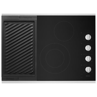Image of Maytag 30   4-Element Electric Cooktop (MEC8830HS) - Stainless Steel