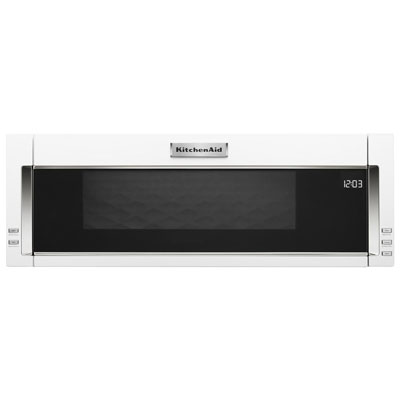 Kitchenaid 30" Over-The-Range Microwave Hood Combo - 1.1 Cu. Ft. - White GREAT MICROWAVE!