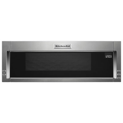 Kitchenaid 30" Over-The-Range Microwave Hood Combo - 1.1 Cu. Ft. - Stainless Steel Great microwave