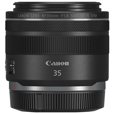 Canon RF 35mm f/1.8 Macro IS STM Lens - Black