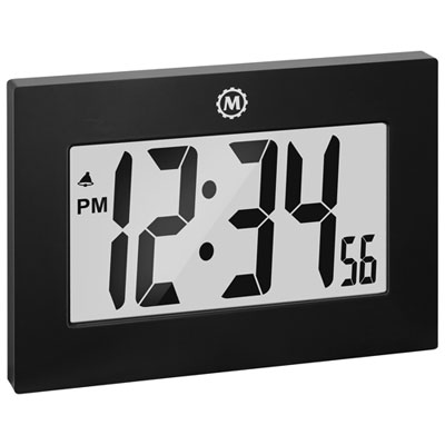 Ivation Huge 36 inch Large Big Oversized Digital LED Clock - Red