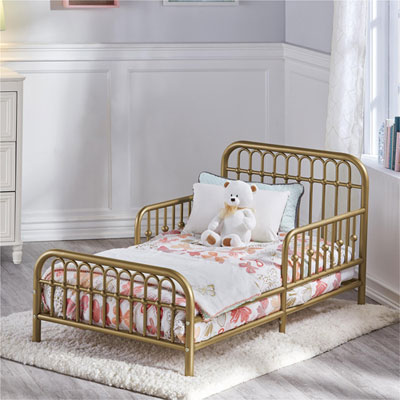 Image of Little Seeds Monarch Hill Ivy Kids Bed - Gold