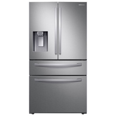 Samsung 36" 28 Cu. Ft. French Door Refrigerator with Ice Dispenser (RF28R7201SR/AA) - Stainless Steel Best Refrigerator on Market