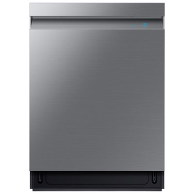 Image of Samsung 24   39dB Built-In Dishwasher with Stainless Steel Tub (DW80R9950US/AA) - Stainless Steel