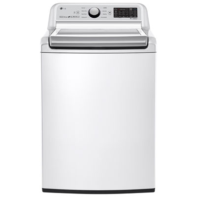 LG 5.8 Cu. Ft. High Efficiency TurboWash Top Load Washer (WT7300CW) - White LG Commbination washer and dryer