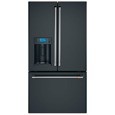 Café 36" 22.2 Cu. Ft. Counter-Depth French Door Refrigerator (CYE22TP3MD1) - Matte Black New counter depth