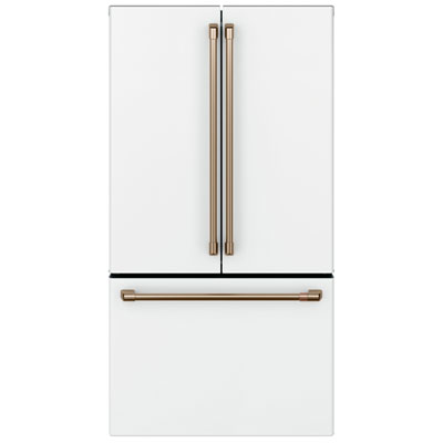 Café 36" 23.1 Cu. Ft. Counter-Depth French Door Refrigerator (CWE23SP4MW2) - Matte White Best Refrigerator Ever