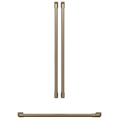 Café Refrigerator Handle Kit (CXLB3H3PMBZ) - Brushed Bronze 