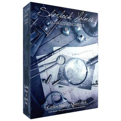 Sherlock Holmes Consulting Detective: Carlton House & Queen's Park Board Game - English