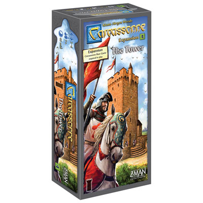 Image of Carcassonne Expansion 4: The Tower Board Game - English