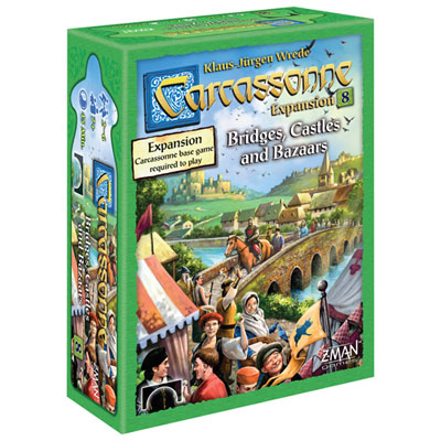 Image of Carcassonne Expansion 8: Bridges, Castles, and Bazaars - English