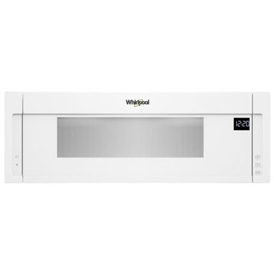Image of Whirlpool Over-The-Range Microwave - 1.1 Cu. Ft. - White - Open Box - Perfect Condition
