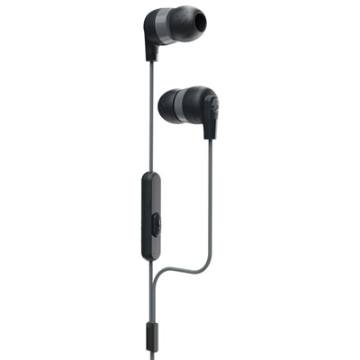 Skullcandy Ink'd+ In-Ear Sound Isolating Headphones - Black/Grey These wired ear buds are very pretty and come with smaller earbud tips option (which I use) but they aren't as comfortable as the comfort ones in the Bose wired earbuds (which I don't think they make anymore)