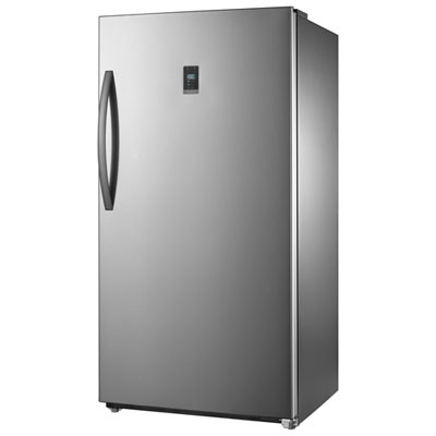 Image of Insignia 17 Cu. Ft. Frost-Free Upright Convertible Freezer/Fridge (NS-UZ17SS0) -Stainless -Only at Best Buy