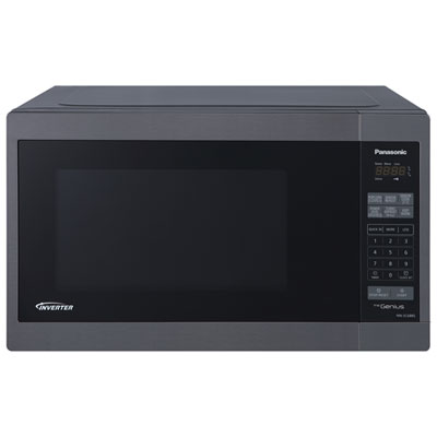 Panasonic Genius 1.3 Cu. Ft. Microwave (NNSC688S) - Black Stainless Great Microwave!