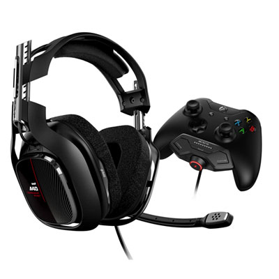 Image of ASTRO Gaming A40 TR Gaming Headset + MixAmp M80 for Xbox One - Black