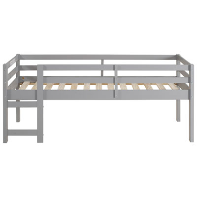 Image of Modern Kids Loft Bed - Twin - Grey