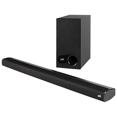 Open Box - Polk Audio Signa S2 2.1 Sound Bar with Wireless Subwoofer