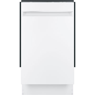 Image of GE Profile 18   47dB Built-In Dishwasher with Stainless Steel Tub (PDT145SGLWW) - White