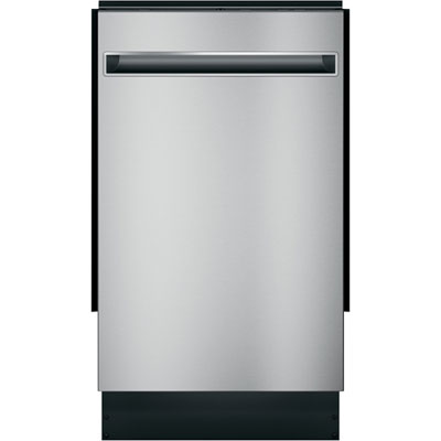 Image of GE Profile 18   47dB Built-In Dishwasher with Stainless Steel Tub (PDT145SSLSS) - Stainless Steel