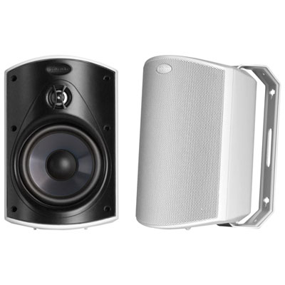 Polk Audio Atrium 4 80-Watt All-Weather Outdoor Speaker - White - Pair Nice soud great small speakers