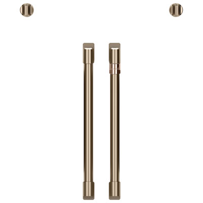 Café Wall Oven Handle Kit (CXWSFHKPMBZ) - Brushed Bronze