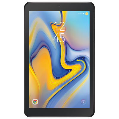 Image of Rogers Samsung Galaxy Tab A 8   32GB Android O LTE Tablet With Snapdragon 425 4-Core Processor -Black - Monthly Financing
