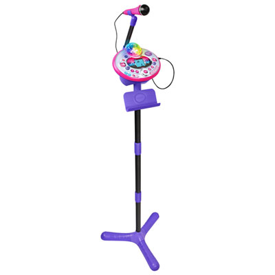 VTech Kidi Super Star Karaoke Machine with Light Show - Purple - English Star Power for the little Singers !