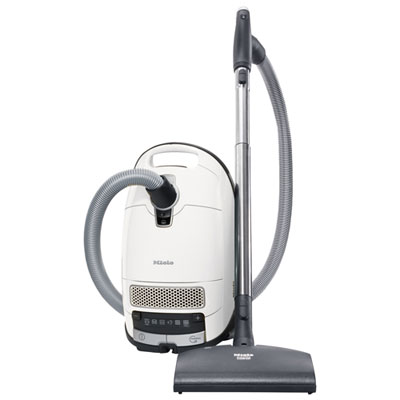 Image of Miele Complete C3 Excellence Canister Vacuum - Lotus White