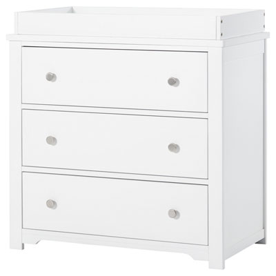 Harmony 3-Drawer Dresser - Matte White