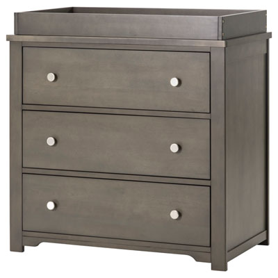 Image of Harmony 3-Drawer Dresser - Dapper Grey