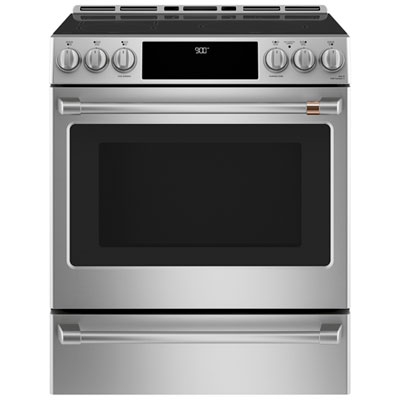 Café 30" 5.7 Cu Ft True Convection 5-Element Slide-In Induction Range (CCHS900P2MS1)-Stainless Steel Fantastic appliance!!!