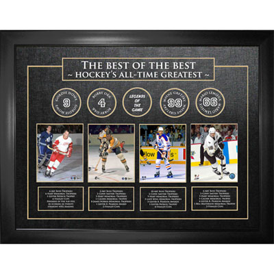 Image of Frameworth NHL: The Best of the Best Framed Photographs (38x46)