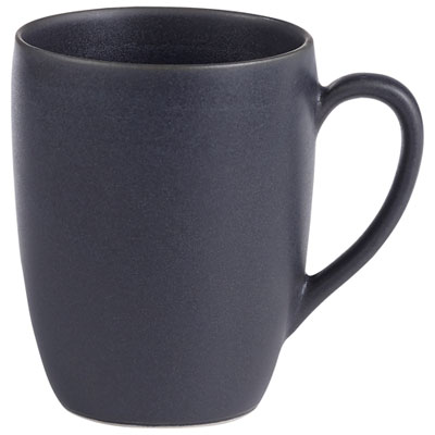 Brilliant Granito Stoneware 390ml Mug - Set of 4 - Black